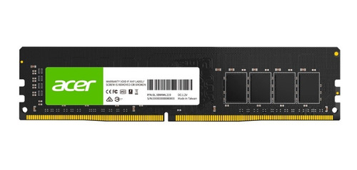 Memoria Acer Ud100 16gb Ddr4 Udimm 2666mhz