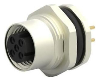 Te Amp T4141512051-000 Connector,rear Mounting,5-pole,d Dde
