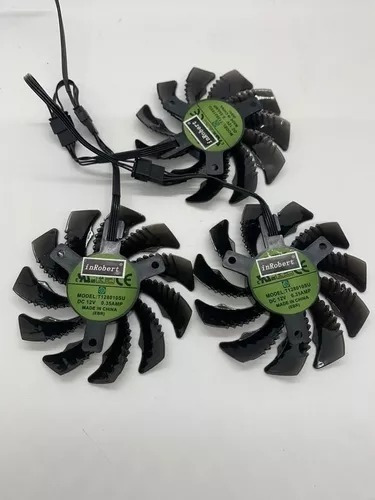Fan Cooler Ventilador Triple Inrobert T128010su- 3 Tornillos