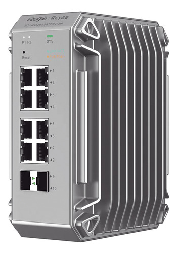 Switch De Verdadero Grado Industrial Con 10 Puertos Gigabit 