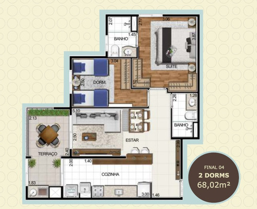Imagem 15 de 29 de Studio Residencial Para Venda, Empresarial 18 Do Forte, Barueri - St6906. - St6906-inc