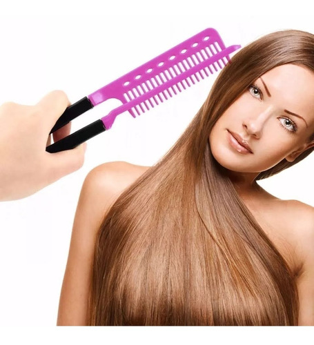 Peine Para Planchar Pelo Plegable Cabello Plancha