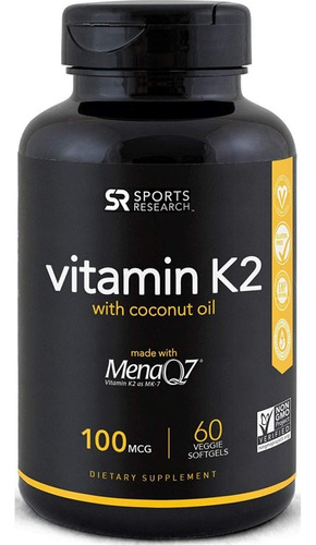 Vitamin K2 + Coconut Oil - Unidad a $3365