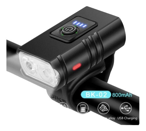 Luz Delantera Ciclismo Bicicleta  Lámpara 2600lm Mtb