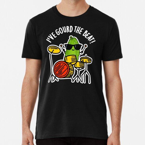 Remera Tengo Gourd The Beat Funny Veggie Puns (bg Oscuro) Al