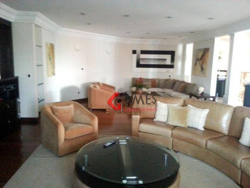 Apartamento Com 4 Dormitórios À Venda, 450 M² Por R$ 2.340.000,00 - Jardim - Santo André/sp - Ap1157