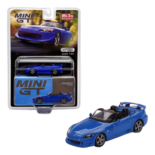Mini Gt Honda S2000 Cr Apex Blue #554 Azul 1/64 
