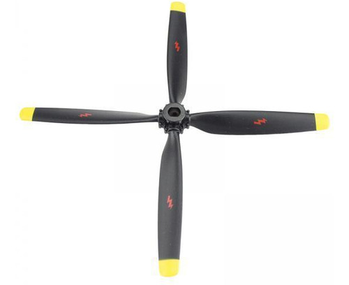 2 Hélices De Avião Rc Duráveis 4 Modelo De Acessório De