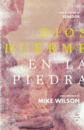 Dios duerme en la piedra, de Mike Wilson. Editorial Fiordo, tapa blanda en español