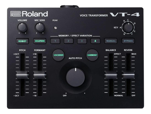 Roland Vt-4 Voice Transformer  Procesador De Efectos Vocale