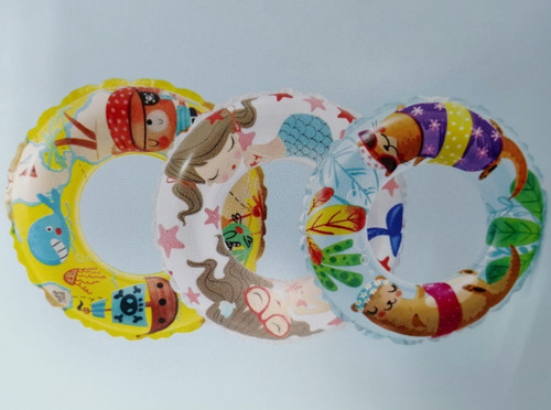 Flotador Aro Inflable Diseños Surtidos Intex 59242