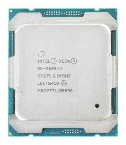 Cpu Xeon E5-2699v4 Sr2js 2.20ghz 18-core 55mb