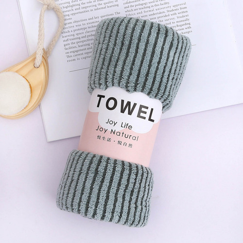 Toalla De Terciopelo Absorbente C, Toalla De Lavado Facial C