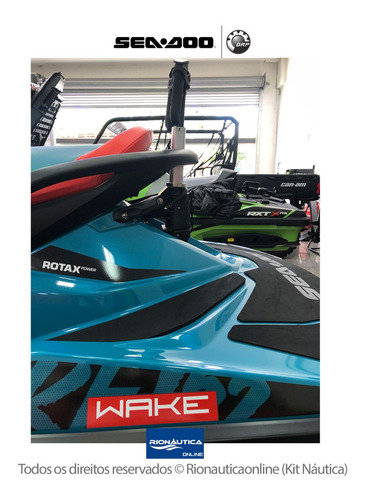 Torre De Wakeboard P/ Jet Ski Mastro De Wake Sea-doo Esqui