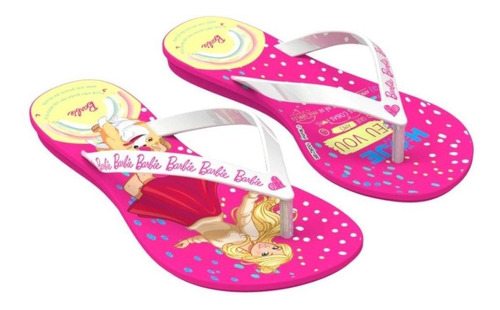 Chinelo Barbie Glam Pop It Lançamento Estouro Original