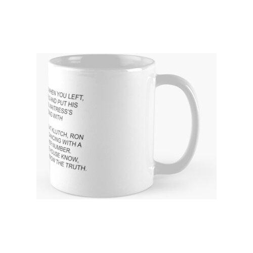 Taza Jersey Shore The Note Calidad Premium