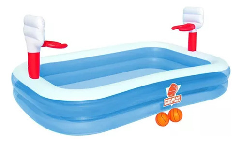 Piscina Inflable Tablero Basket Pelota Bestway