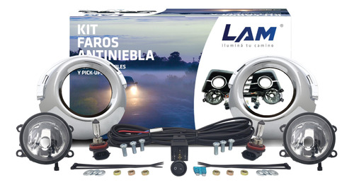 Kit De Faros Auxiliares 307 06/12 Ambos Lados Rejilla Cromad