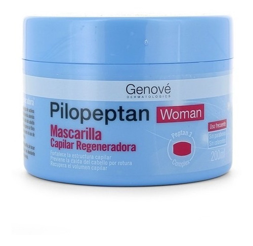 Mascarilla Capilar Pilopeptan Woman Regeneradora Genove