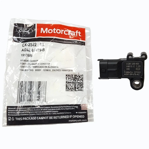 Ag9z-9f479-b Sensor Map Escape Fiesta Focus Fusion Mustang