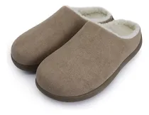 Comprar Pantuflas Abiertas Zapatos De Casa Con Corderito