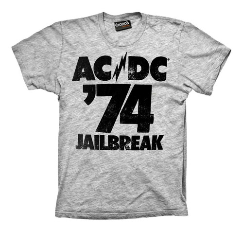 Remera Ac Dc Jailbreak 1974 Retro Tour Vintage