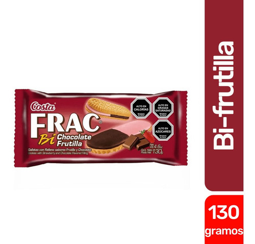 Galletas Frac Costa Vainilla 130 Gr(6 Unidad)-super