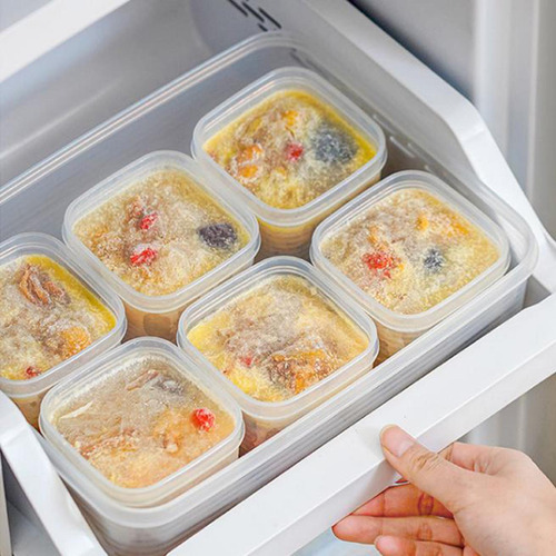 6 Contenedores De Delicatessen Extraíbles Con Tapas De