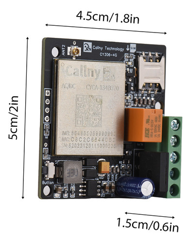 Mini Tablero De Control Del Sistema De Control Multifunción