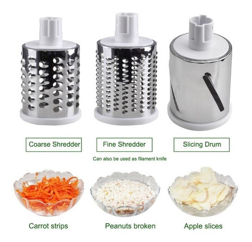 Rallador Verduras Rayador Molino Rallador Queso Manual Dicer