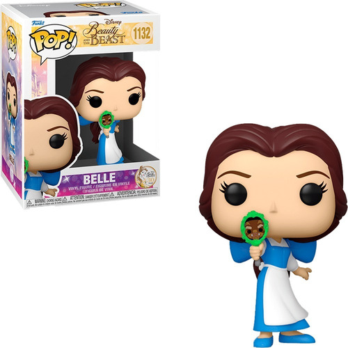 Funko Pop Disney Beauty Beast Belle 1132 Princesa Bela Fera