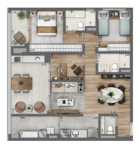 Imagem 17 de 19 de Apartamento - Ap04732 - 68432697