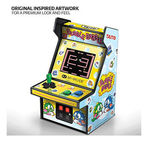 My Arcade Micro Player Mini Máquina Arcade: Videojuego Bubb