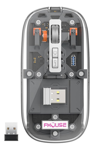 Ratón Bluetooth Inalámbrico De Modo 3 De Modo Svjefy, Ratón