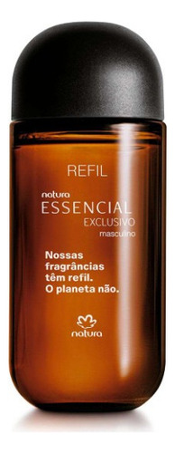 Perfume Masculino Essencial Exclusivo Refil 100ml Natura