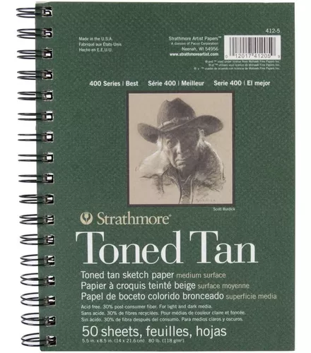 Libreta de Dibujo Fabriano Sketchbook Retrato 80 hjs de 110grs