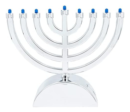 Menorá/candelabro O Dreidel Plata Mate