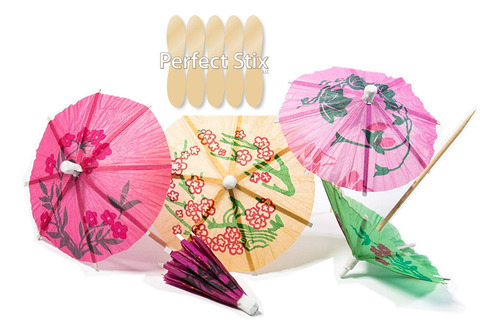 Perfect Stix Parasol Pick 288ct Tropical Drink Umbrella Pick