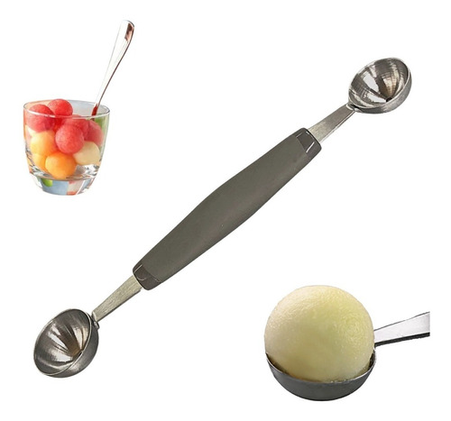 Boleador Duplo Inox P/ Doce Fruta Legumes