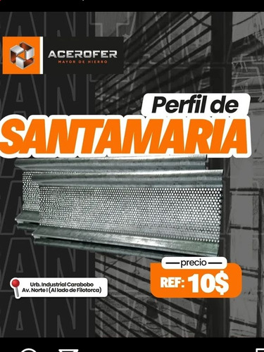 Perfil De Santa María Cal 0.70 X 6 Mts 