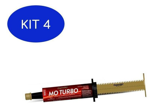 Kit 4 Mo Turbo Organnact - 1 X 80 Gr