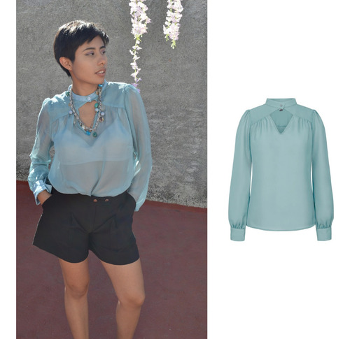 Blusa Transparente