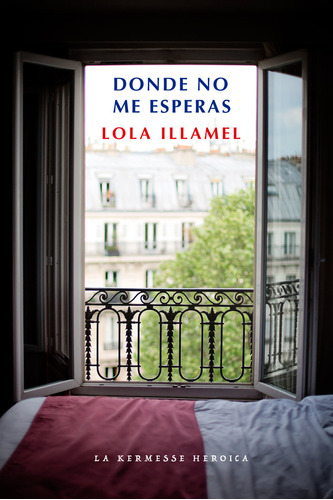 Libro Donde No Me Esperas - Illamel, Lola