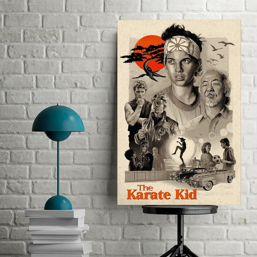 Cuadros Decorativos Peliculas Karate Kid (60x40 Cm)