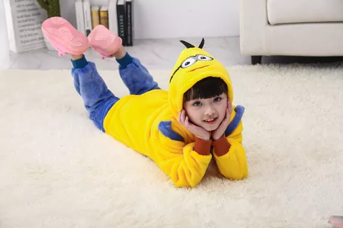 Pijama Mameluco Minion Kigurumi Disfraz Cosplay Minions Niño