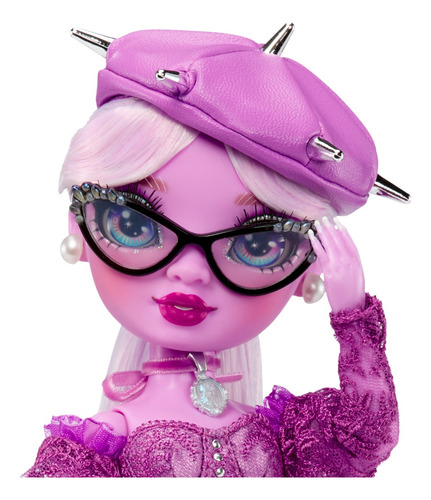 Rainbow High Shadow High Muñeca Lavender Lynn