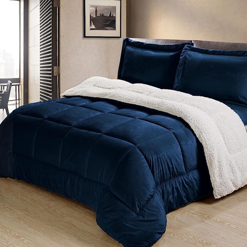 Cathay Home Twin Comforter Set: Ropa De Cama Reversible Ultr