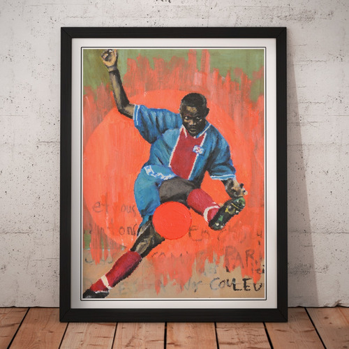 Cuadro Futbol - Psg - George Weah