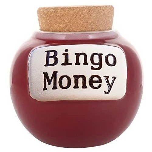 Cottage Creek Bingo Money Alcancía, Tarro De Dulces Para Jue