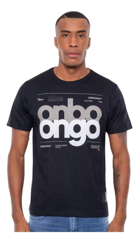 Camiseta Onbongo Masculina Gravity Preta D884a